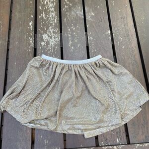 RALPH LAUREN GIRLS GOLD SKIRT